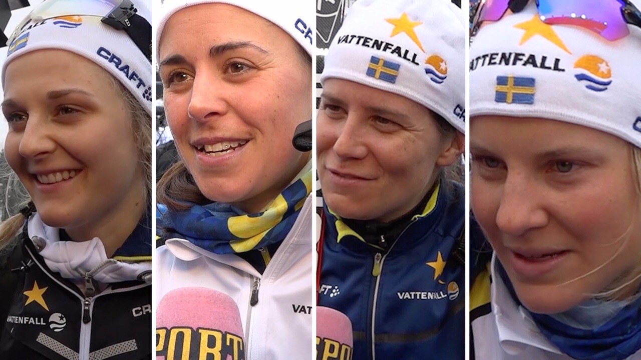 Ebba Andersson om stafetten: "Det här är en ...
