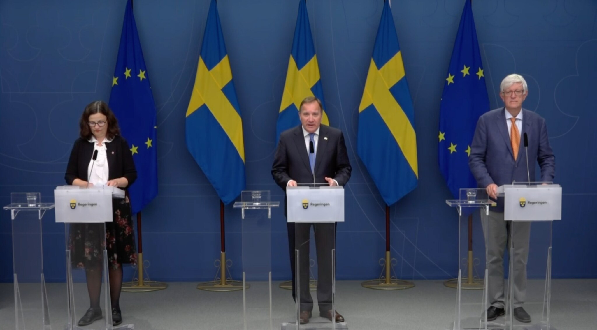 Stefan Löfven: "Vaccin kommer att göras tillgänglig för ...