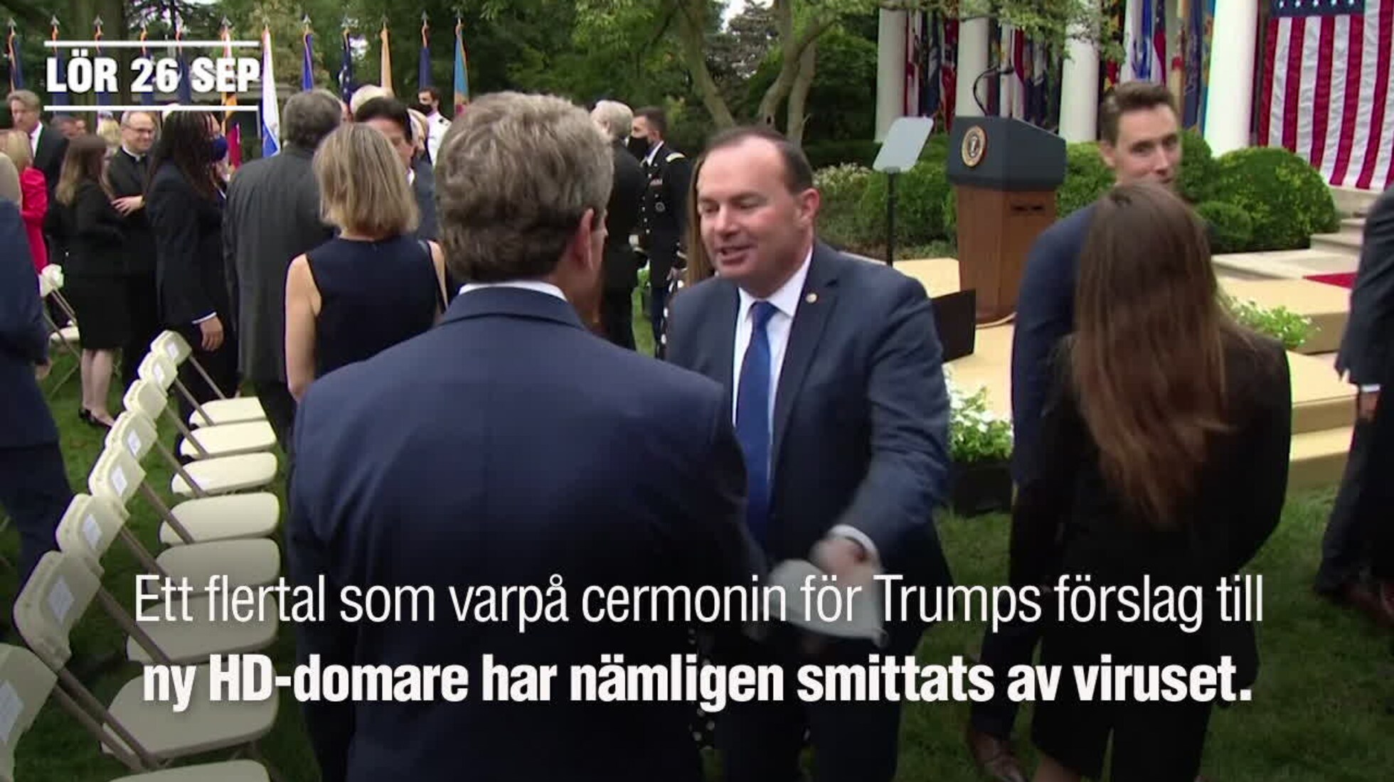 Då smittades Trump sannolikt – de är smittade