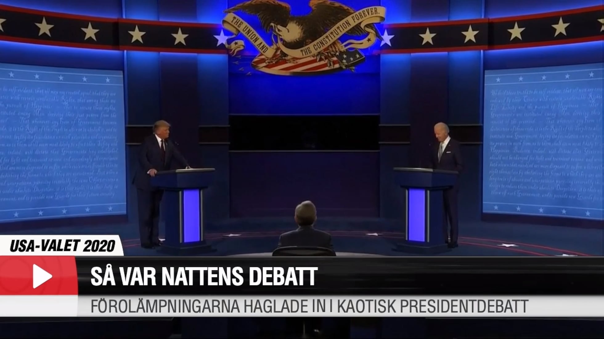 Så var nattens debatt