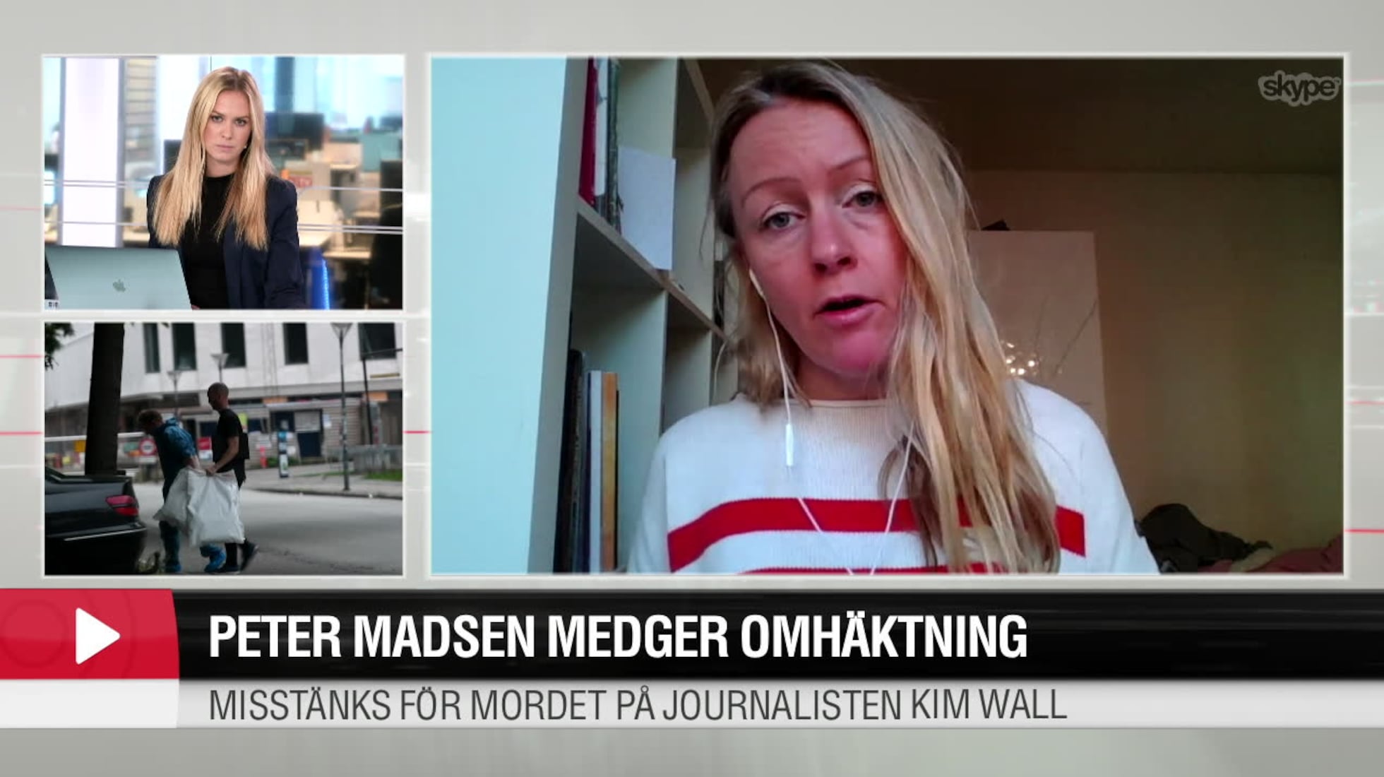 Peter Madsen Omh ktas G r Frivilligt Med P Att Stanna Kvar I H ktet