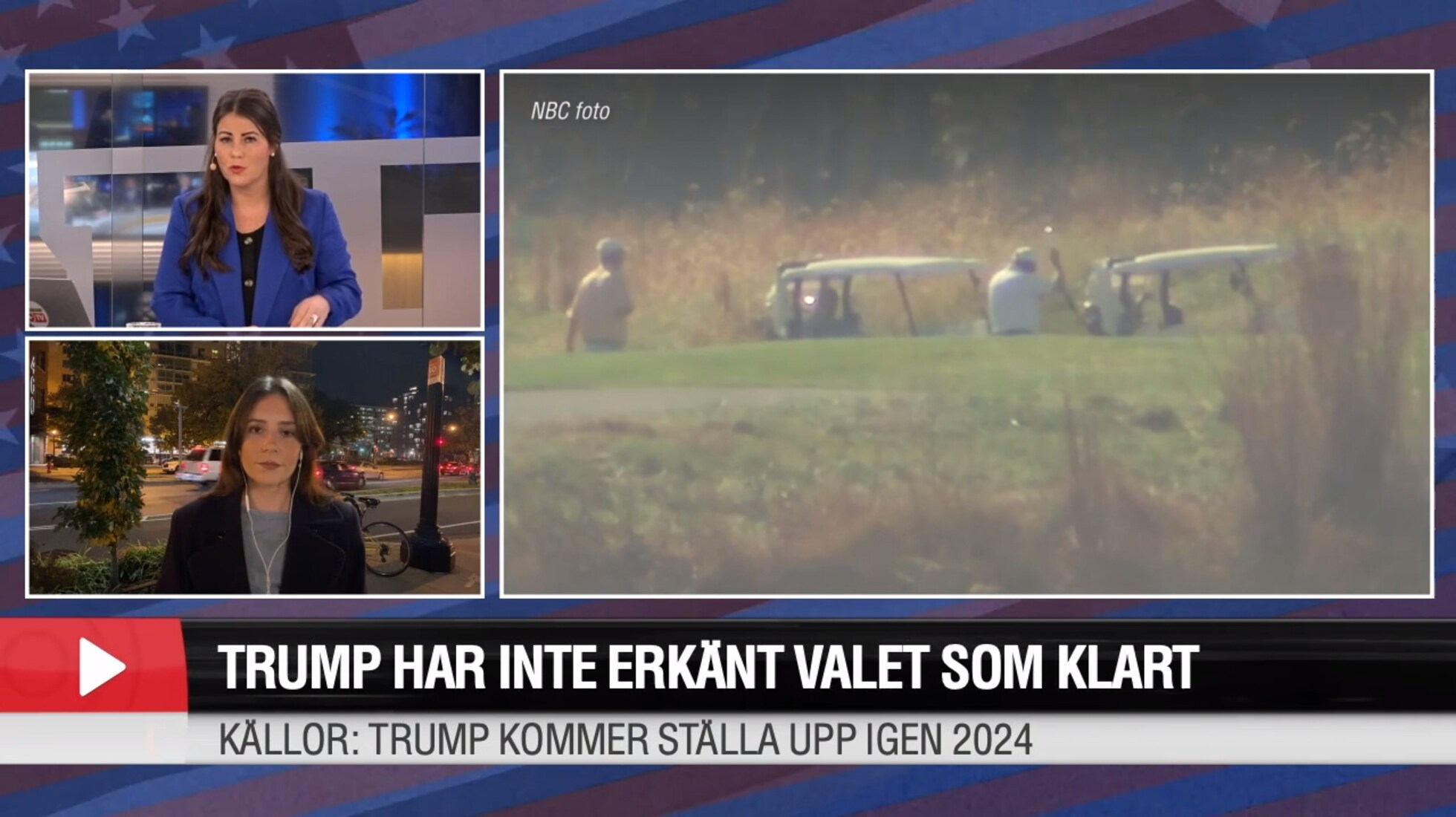 Uppgifter: Svärsonen försökte få Trump att erkänna sig b...