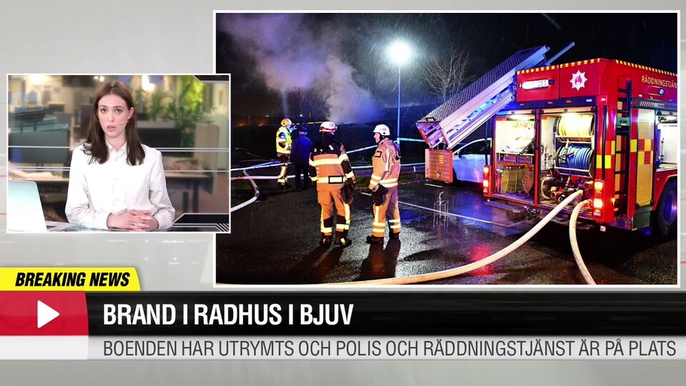 Brand I Radhus I Bjuv | Aftonbladet