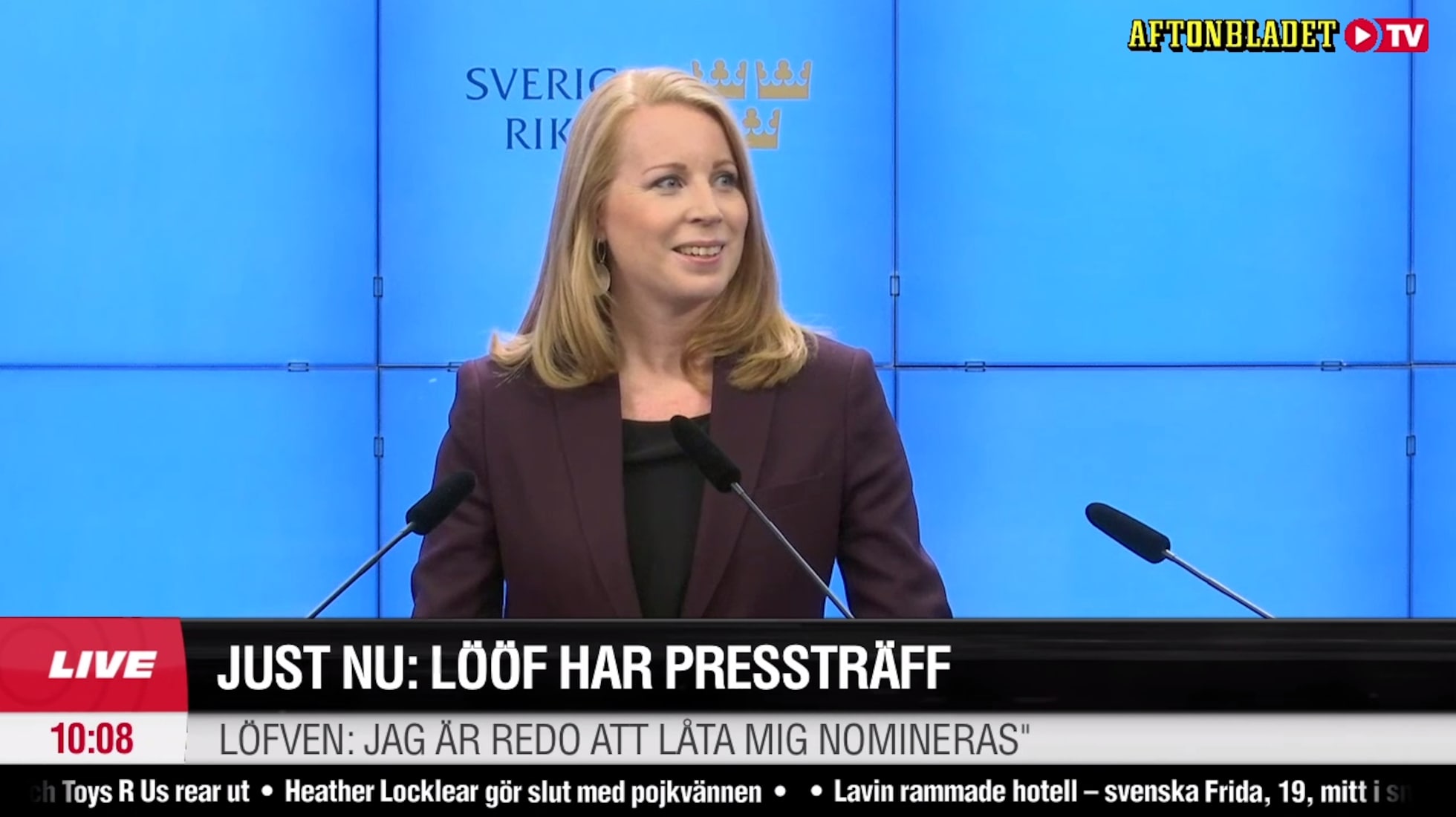 Annie Loofs Skamt Fick Alla Att Skratta Den Liberala Motorn