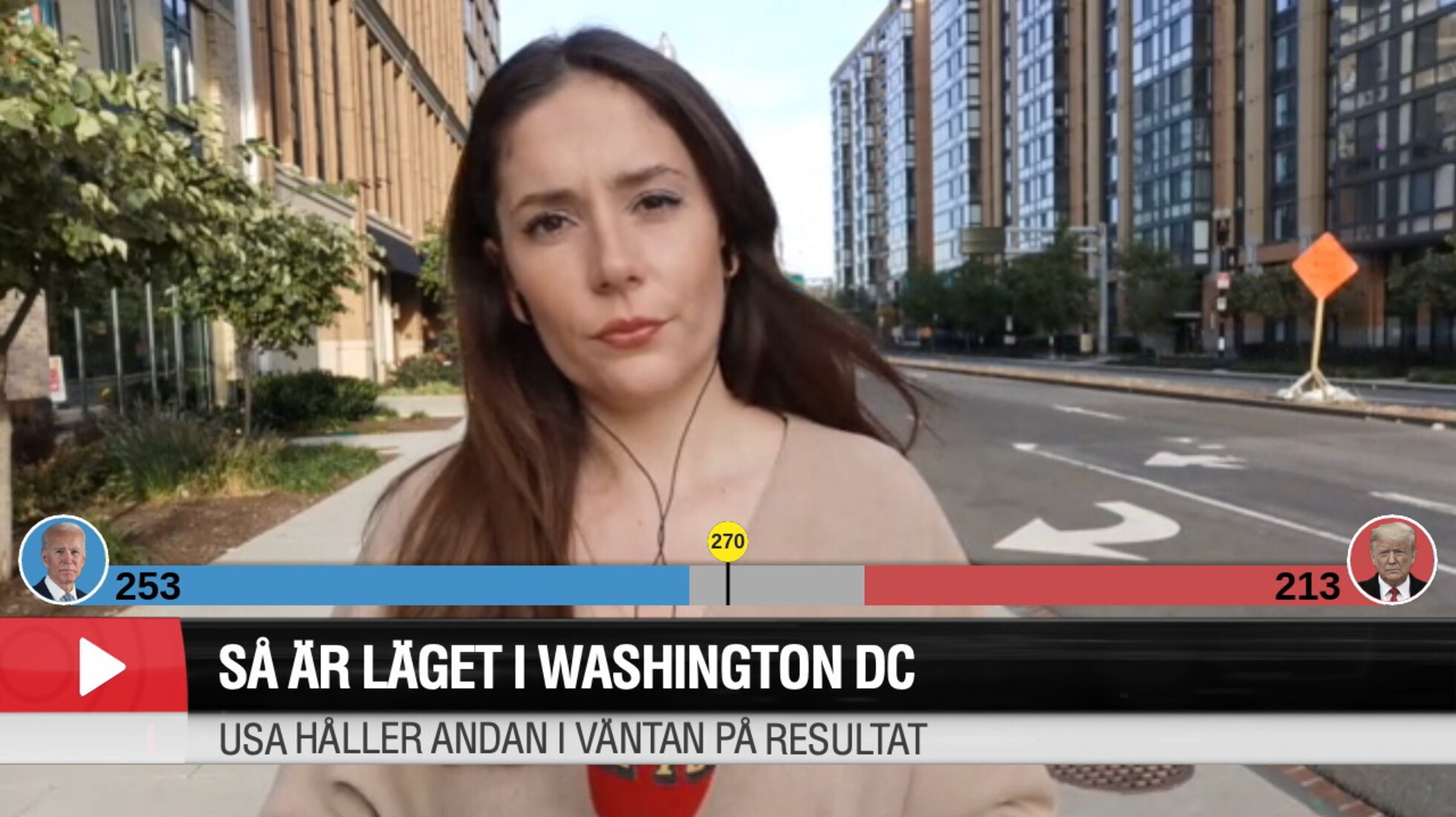 "Många är oroliga för upplopp" Så är läget i Washington ...