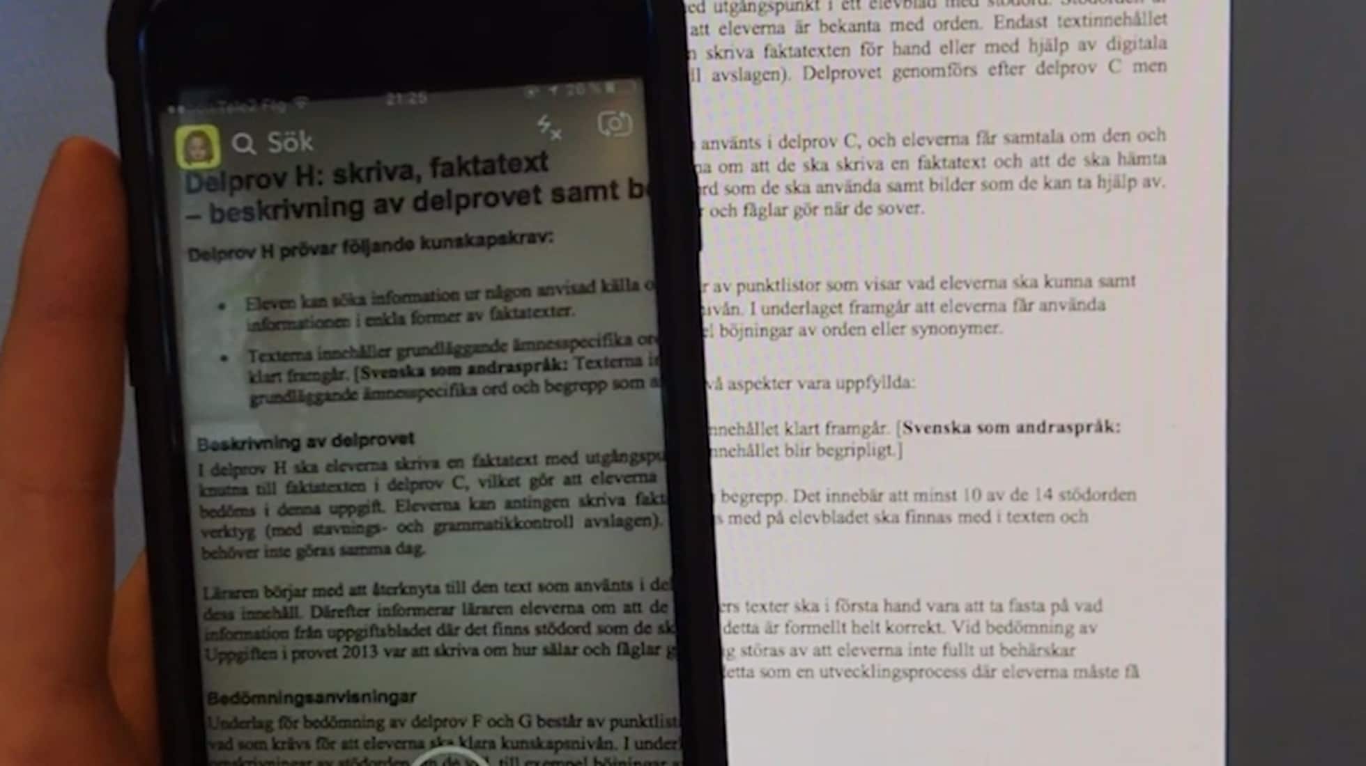 Nationella Prov Kemi åk 9