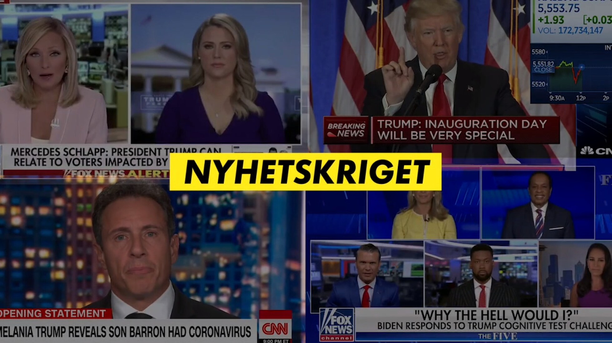 Nyhetskriget – så splittrade medierna USA