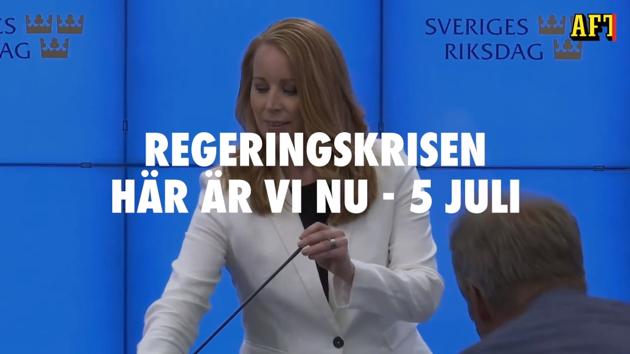 Regeringskrisen det här hände 5 juli