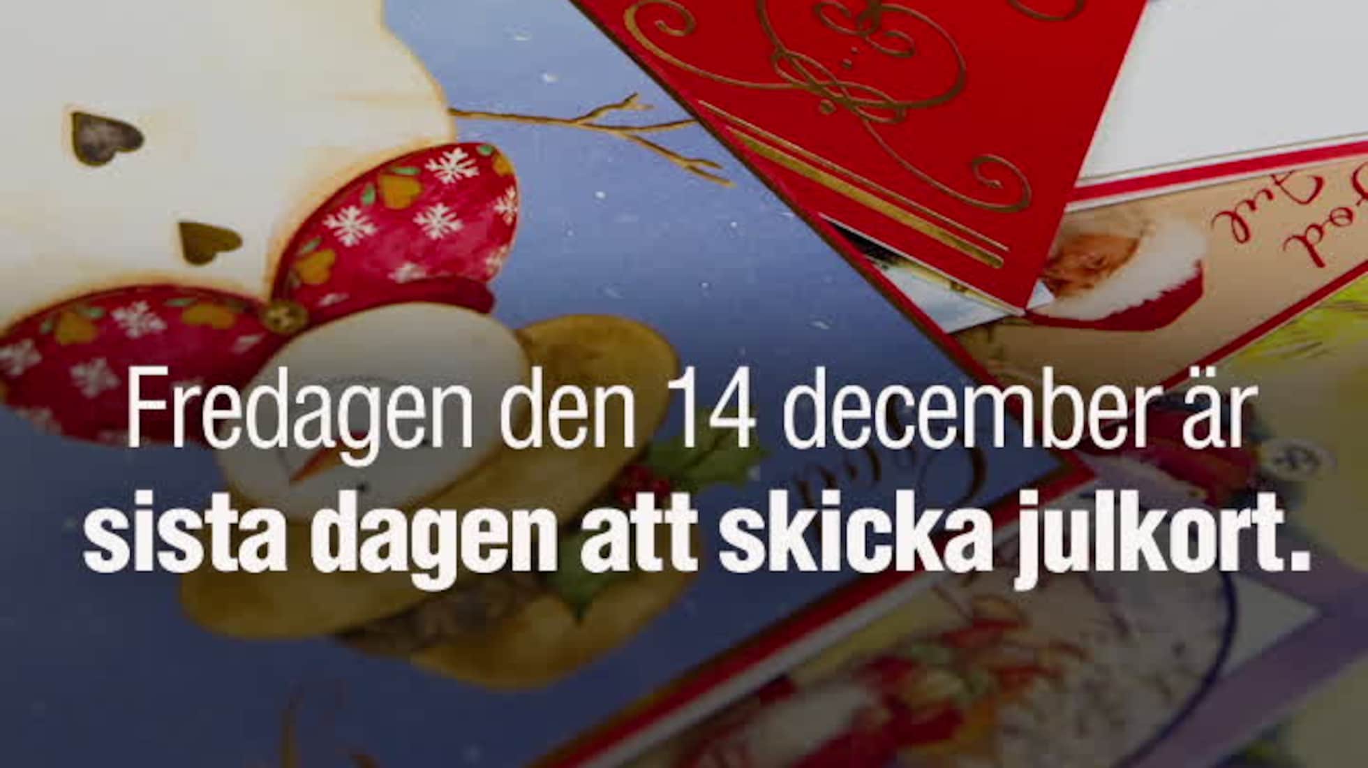 Julkort Sista Dagen Att Skicka 2020
