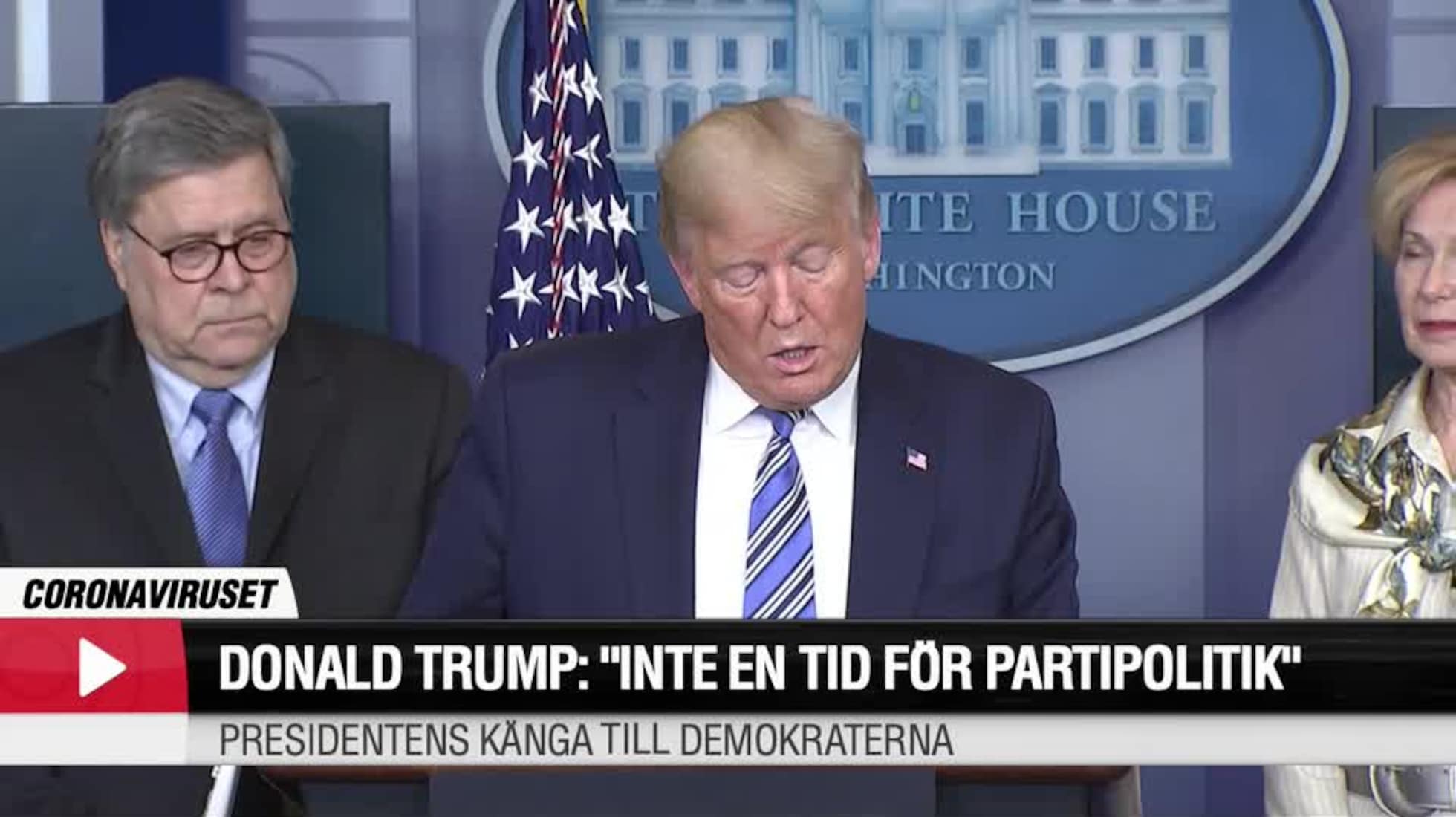 Här hyllar Trump malariamedicinen: ”Han trodde han skull...