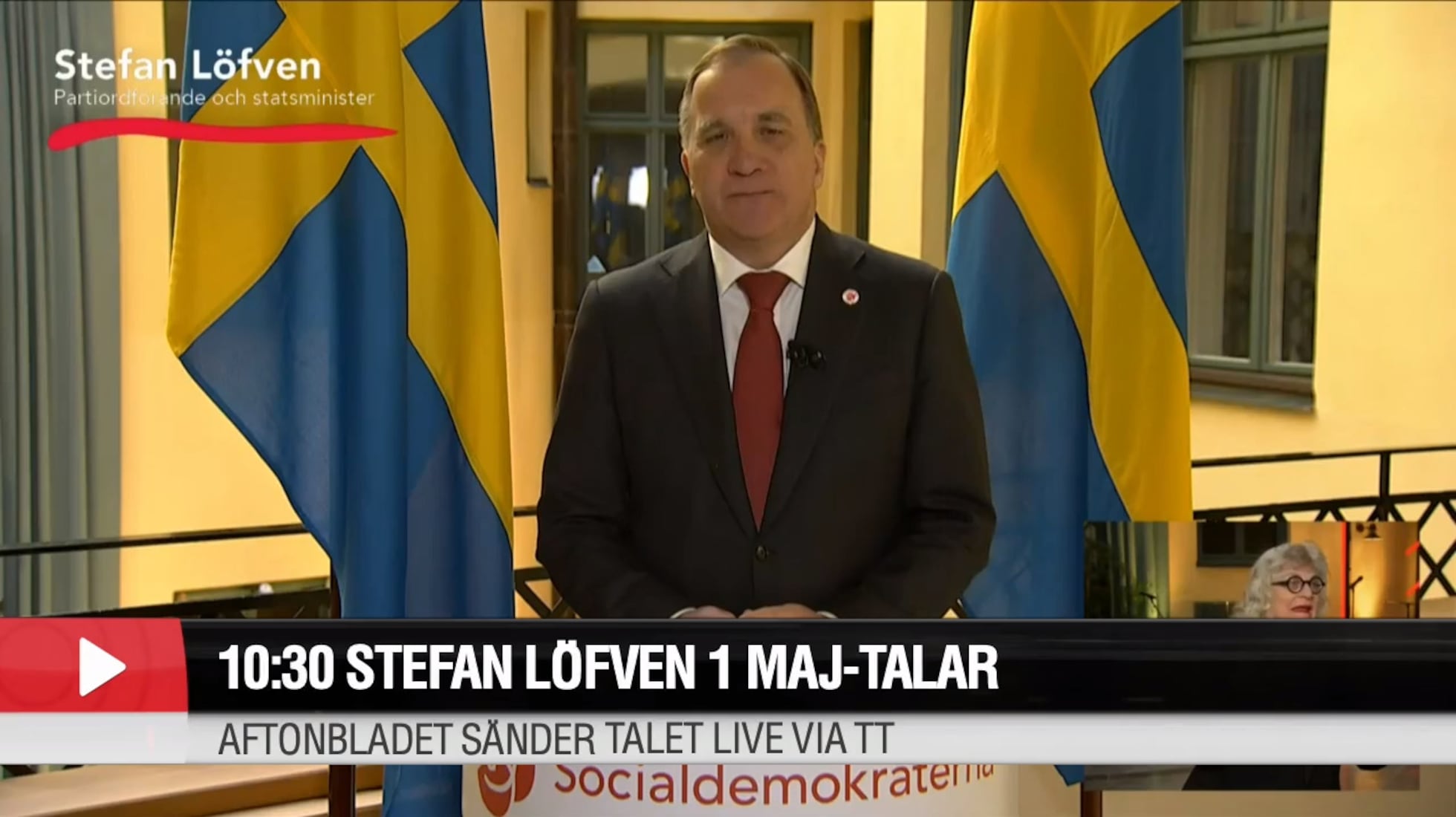 Hör hela Stefan Löfvens förstamaj-tal