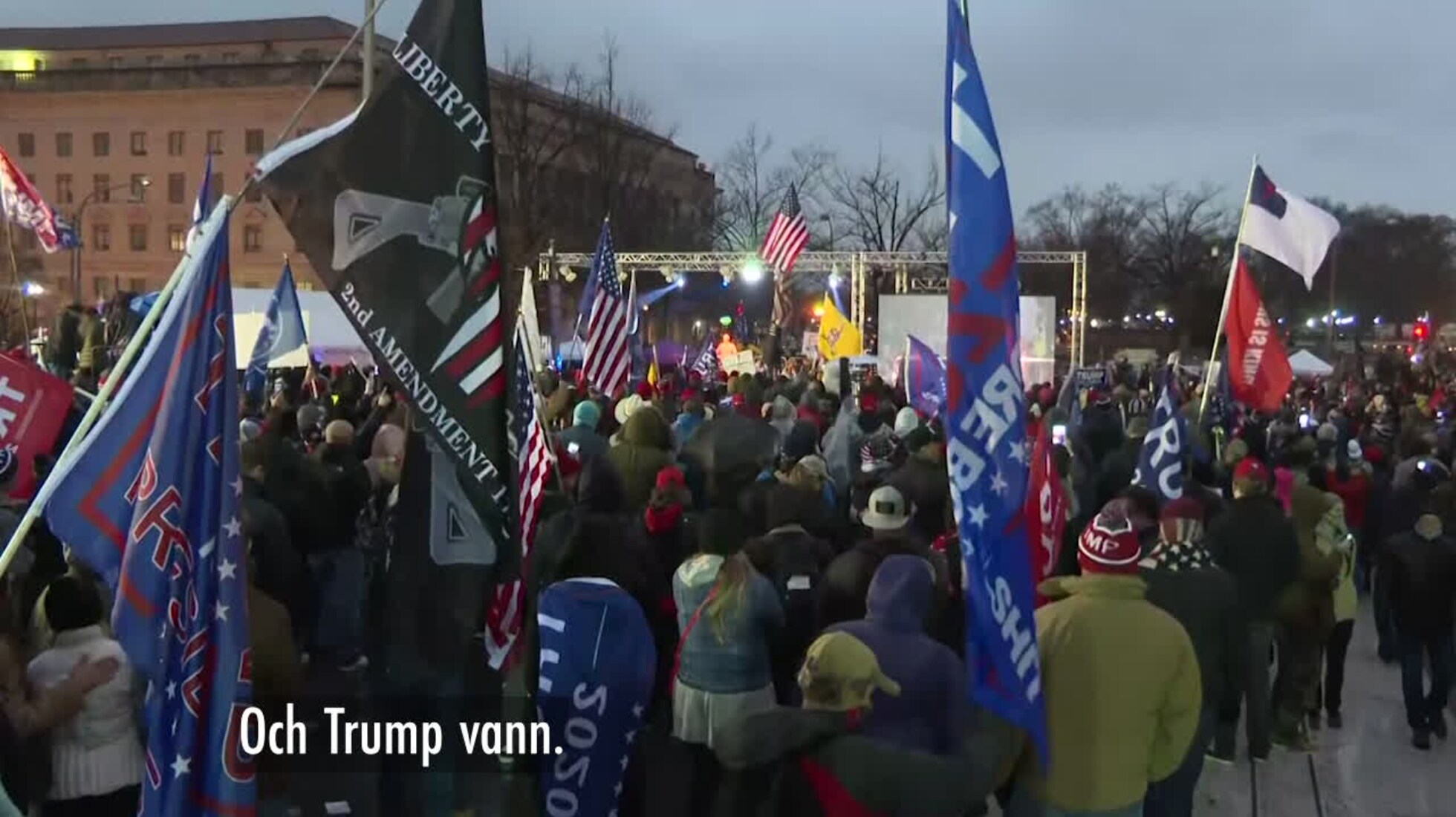 Kongressen ska godkänna Bidens seger – stora demonstrati...