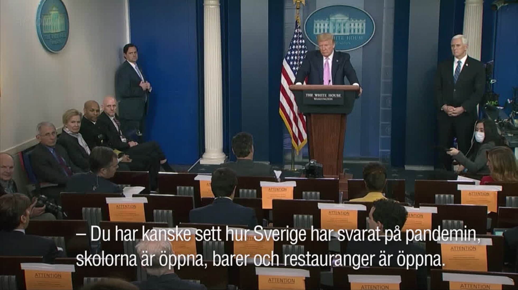 Trumps attack på Sverige: ”Vi hade haft två miljoner döda”