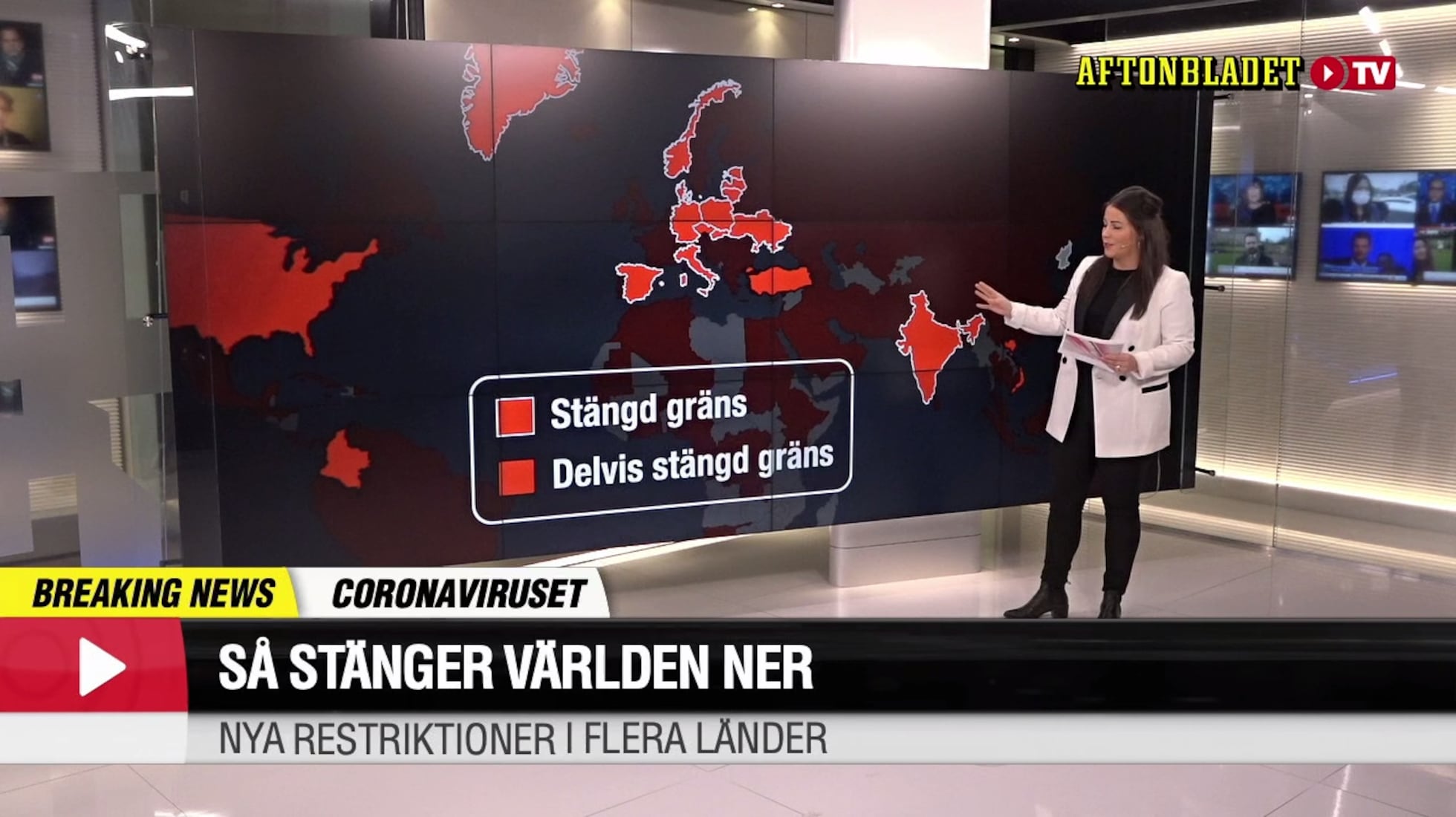 Så stänger världen ner till följd av corona