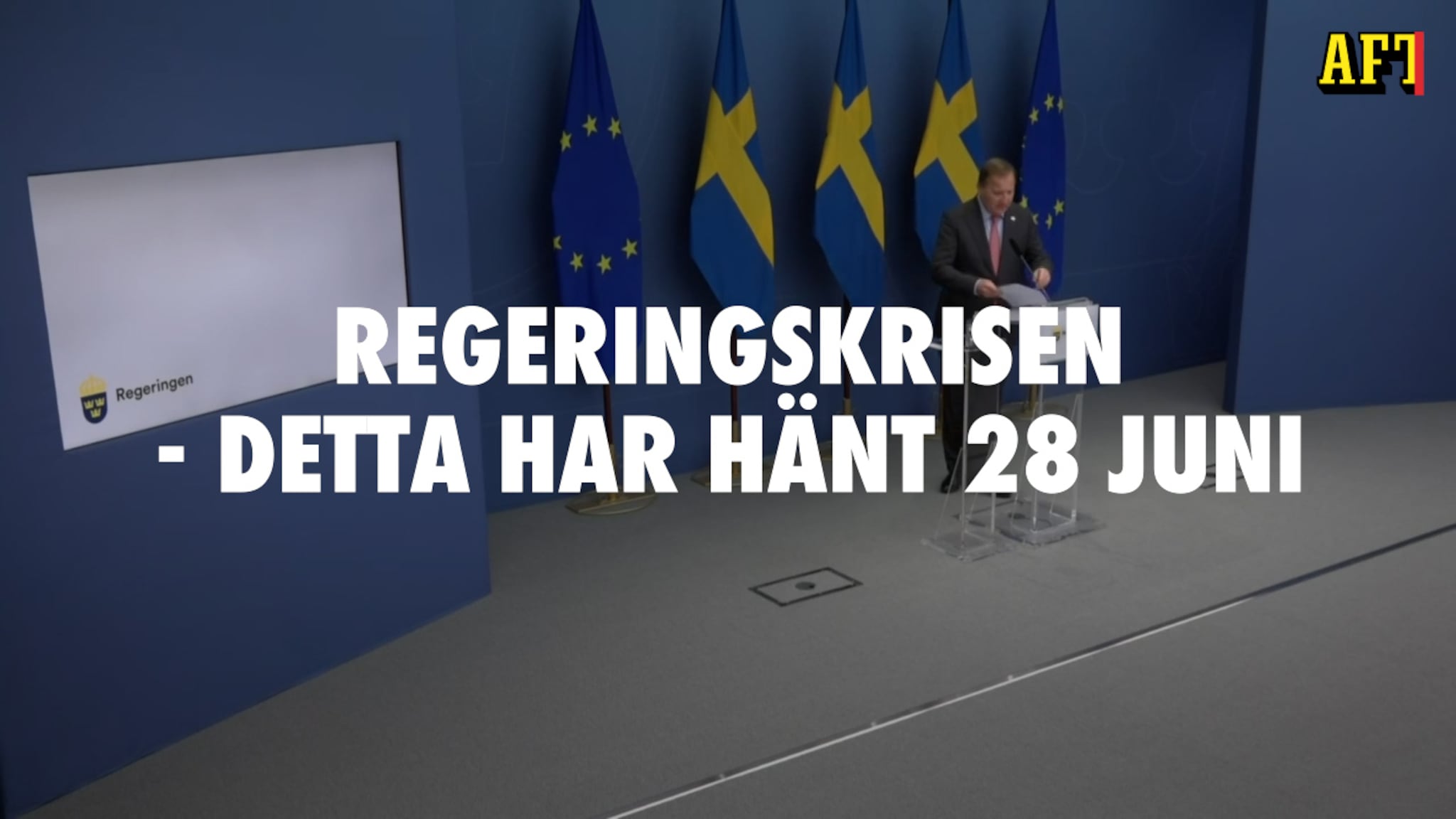 Regeringskrisen – Detta har hänt 28 juni