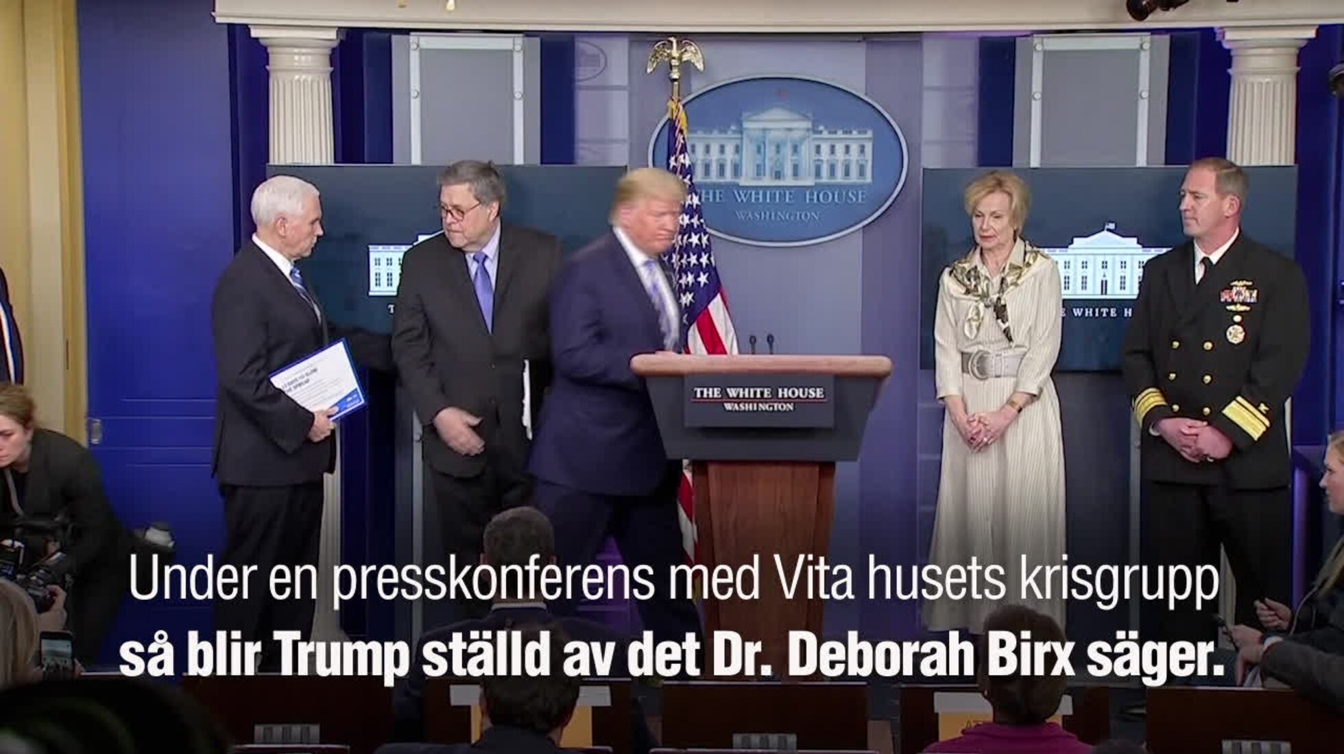 Här backar Trump undan – när läkaren avslöjar sin sjukdom