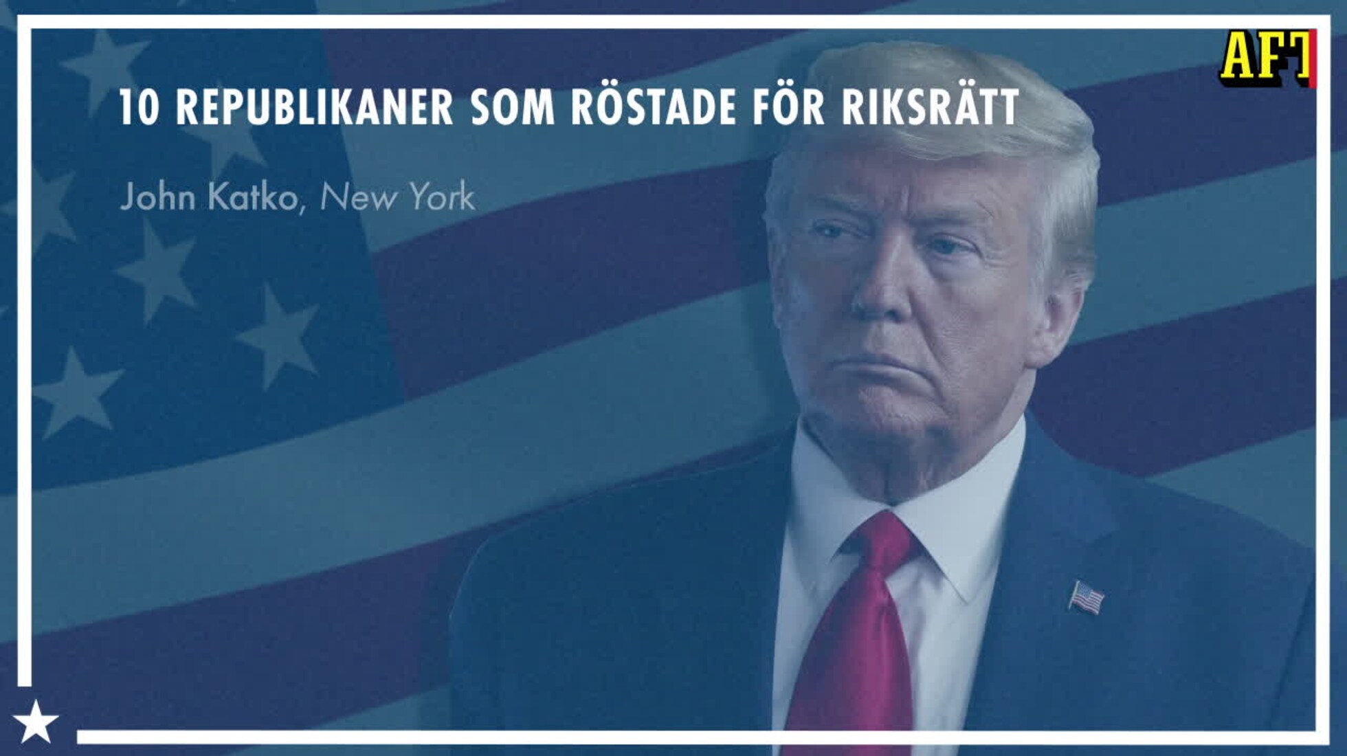 De här 10 republikanerna röstade mot Trump: ”Största sve...