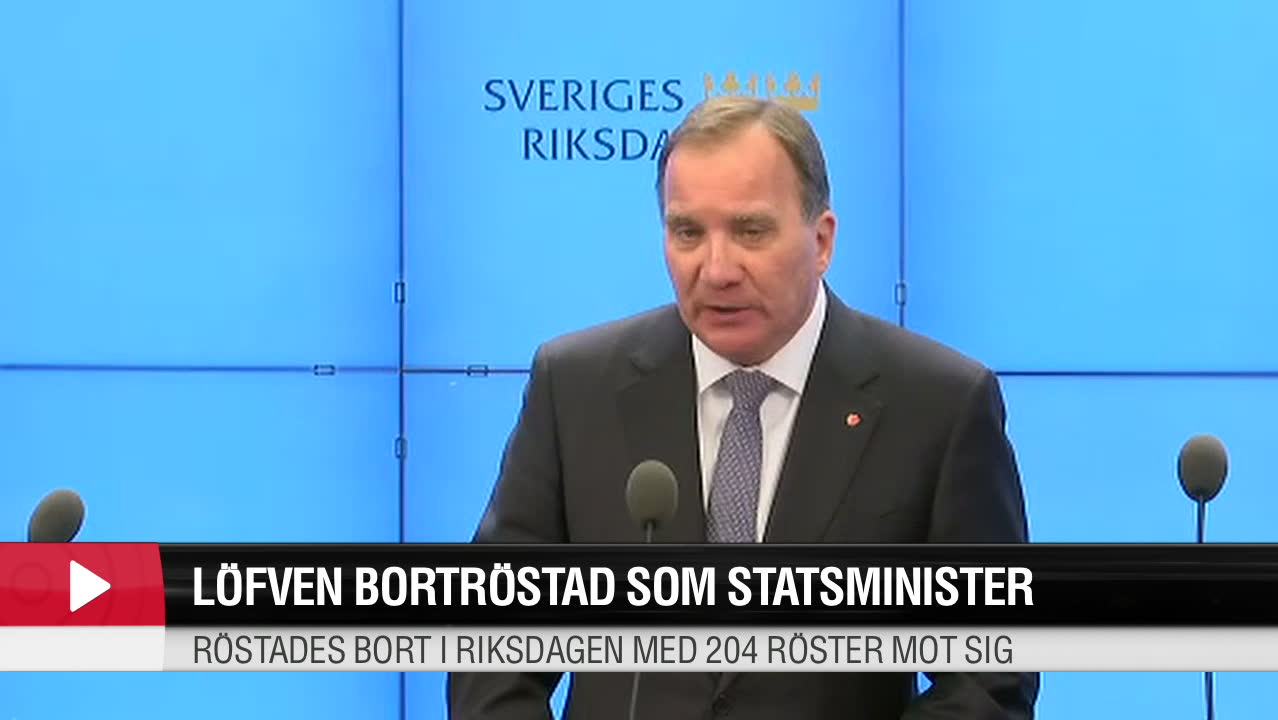 "Valets förlorare har avsatt statsministern" | Aftonbladet