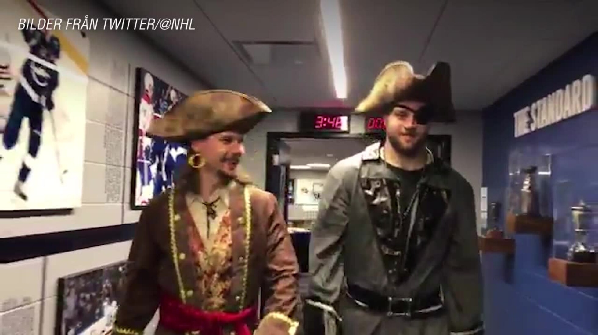 Karlsson, Hedman channel inner pirate during NHL All-Star weekend