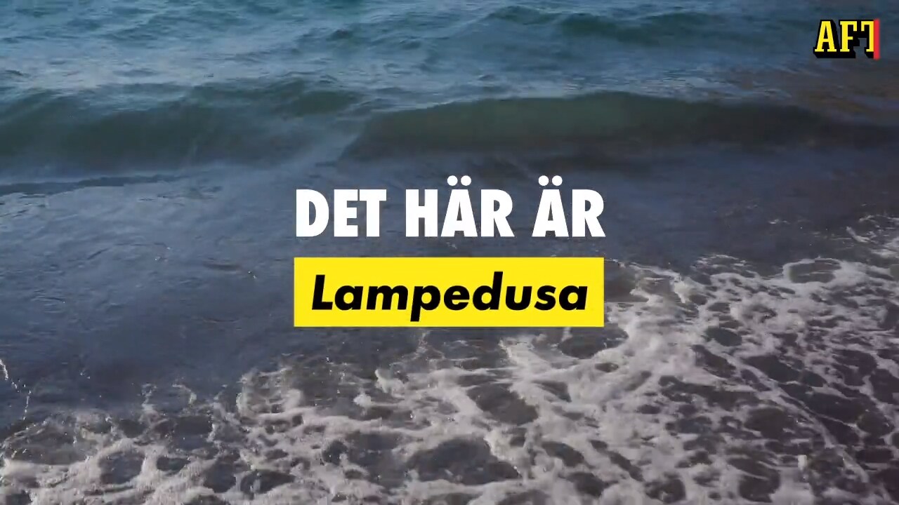 Det här är Lampedusa
