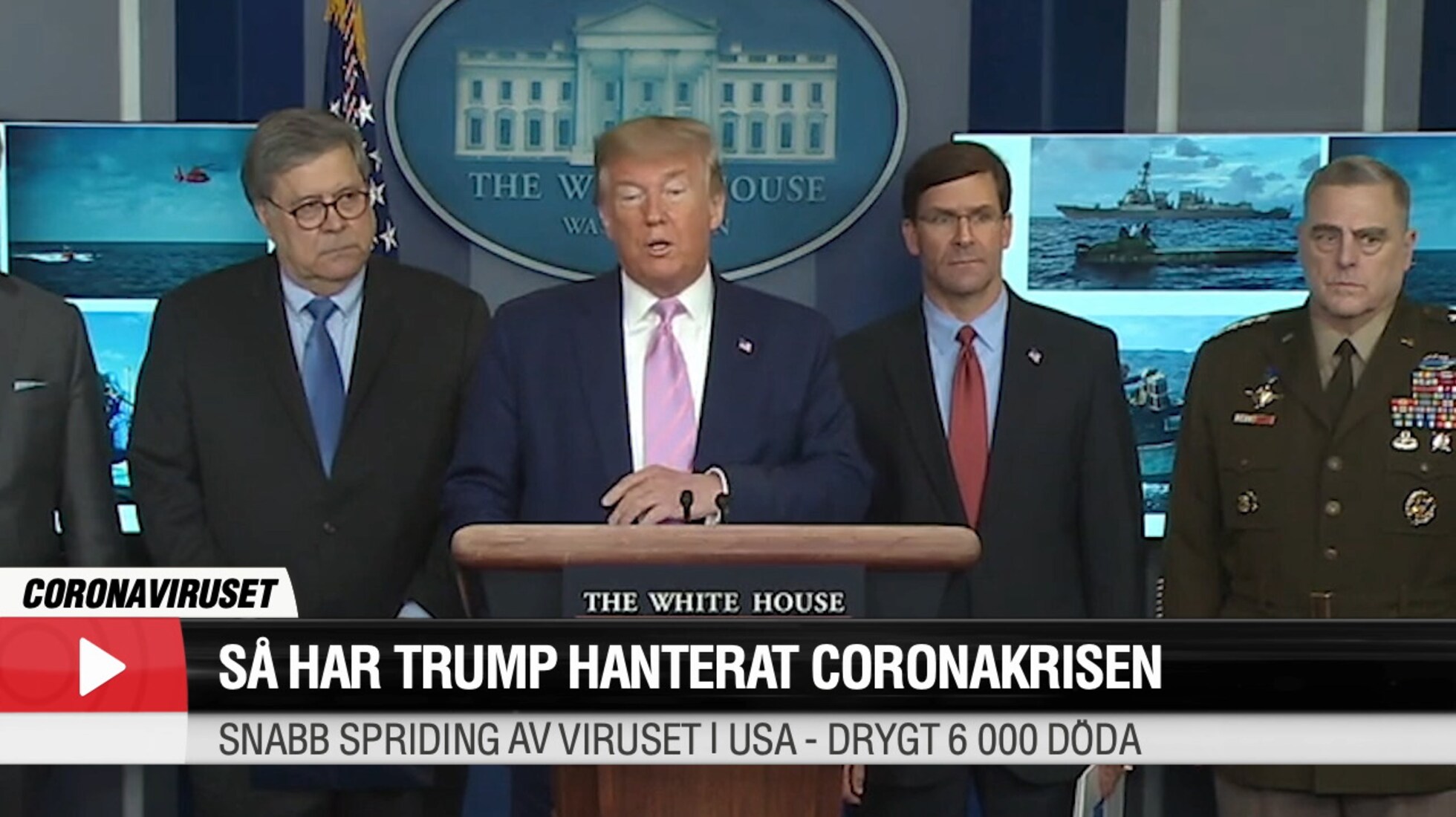 Trump som landsfader är sitt sämsta jag