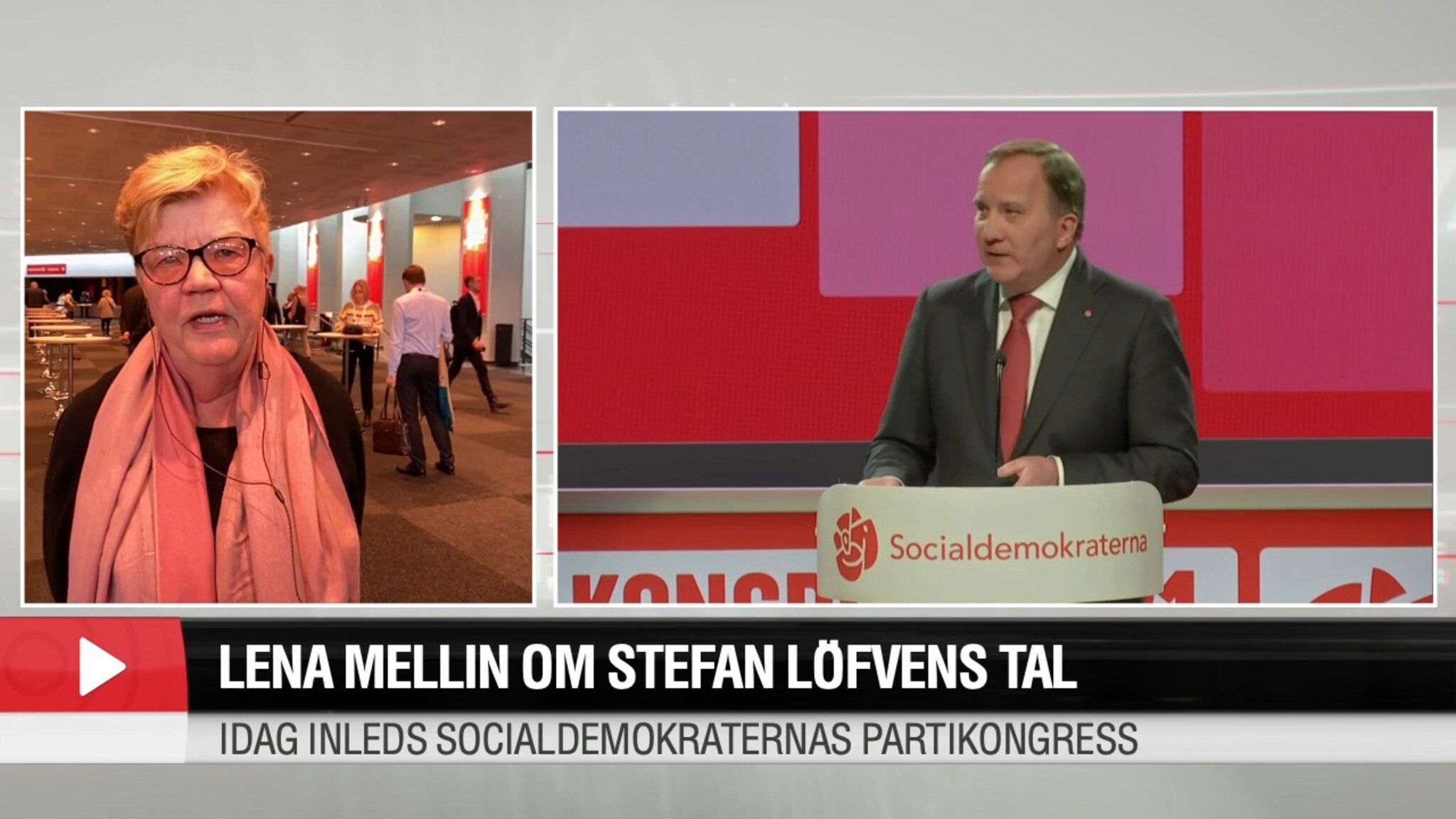 Lena Mellin analyserar Stefan Löfvens sista öppningstal