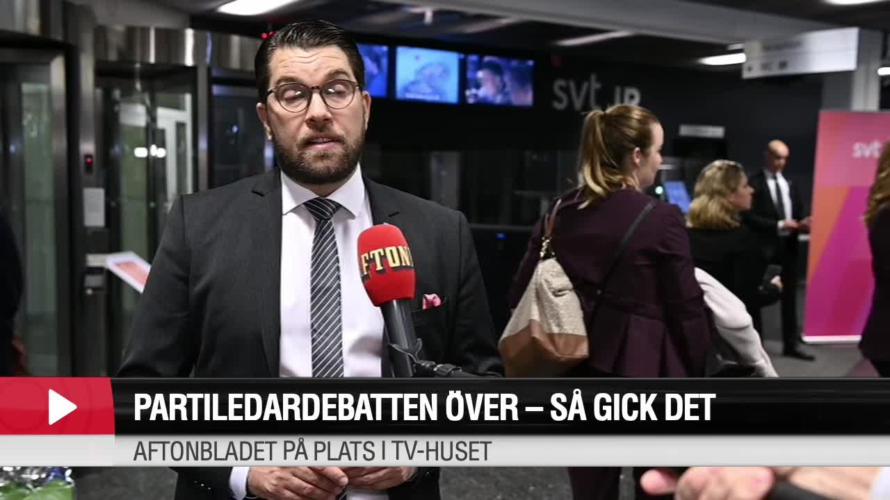 Jimmie Åkesson (SD) om nya rikspolischefen Anders ...