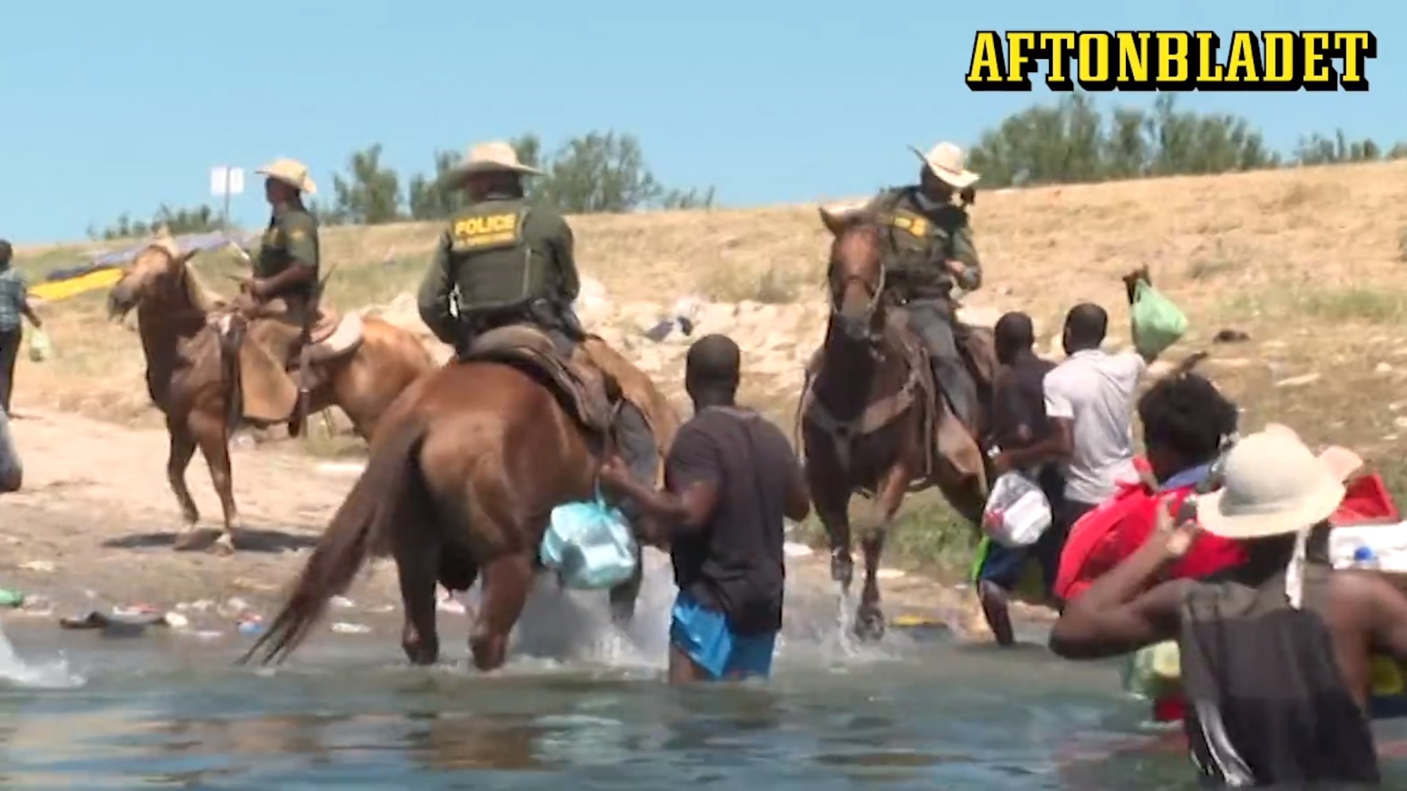 Migrantkaos i Texas