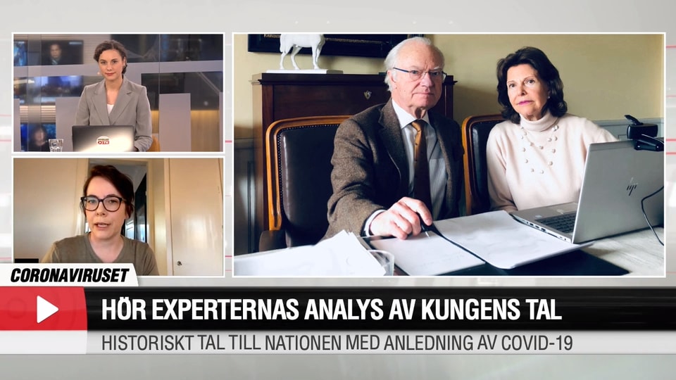 Talskrivaren om kungens tal till nationen: "Blev förvånad ...