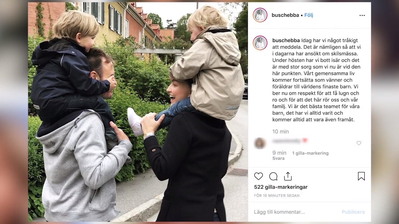Ebba Busch Thor skiljer sig - berättar på Instagram ...