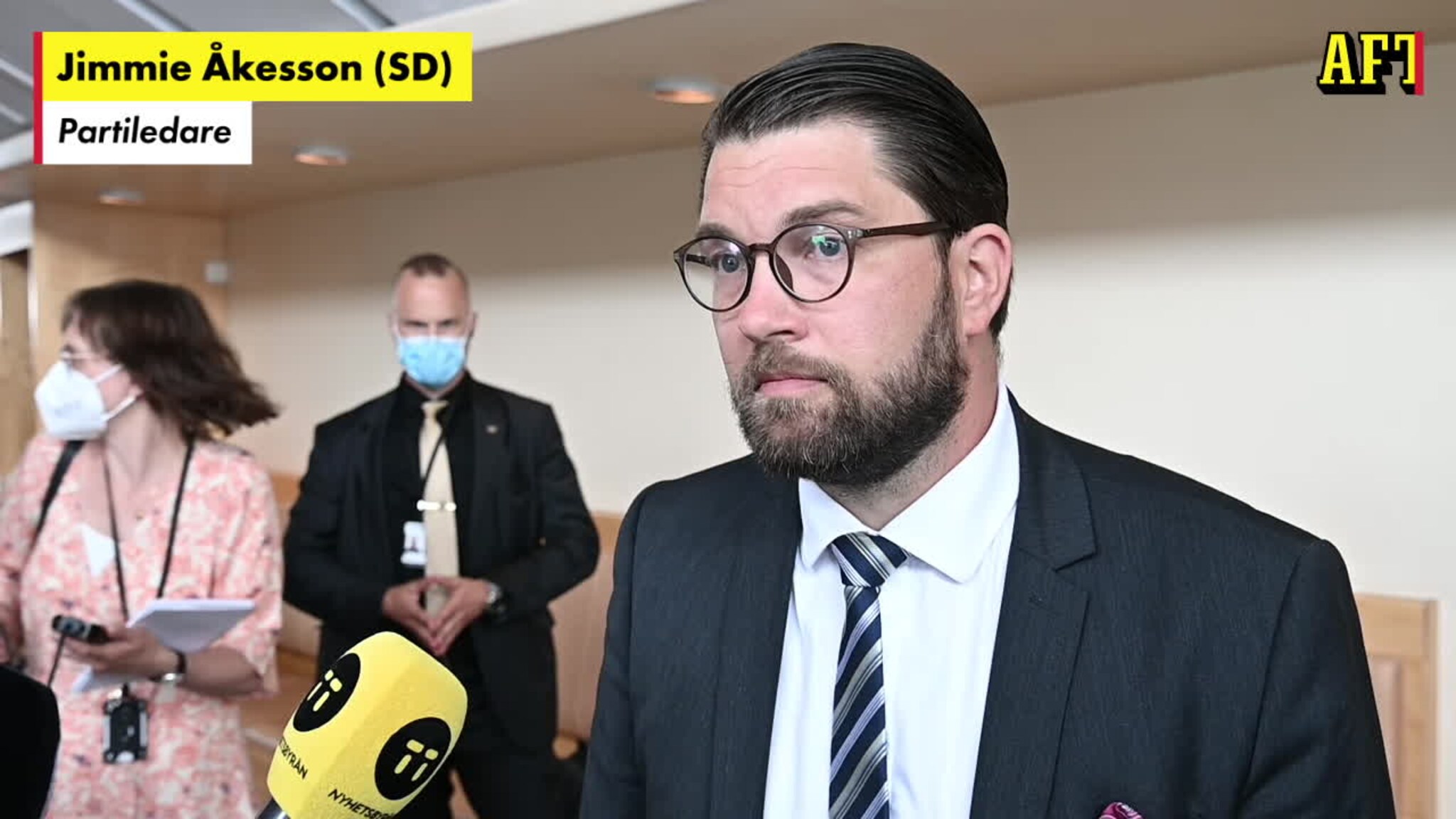 Åkesson om samtalen med Kristersson: "Håller det för mig...