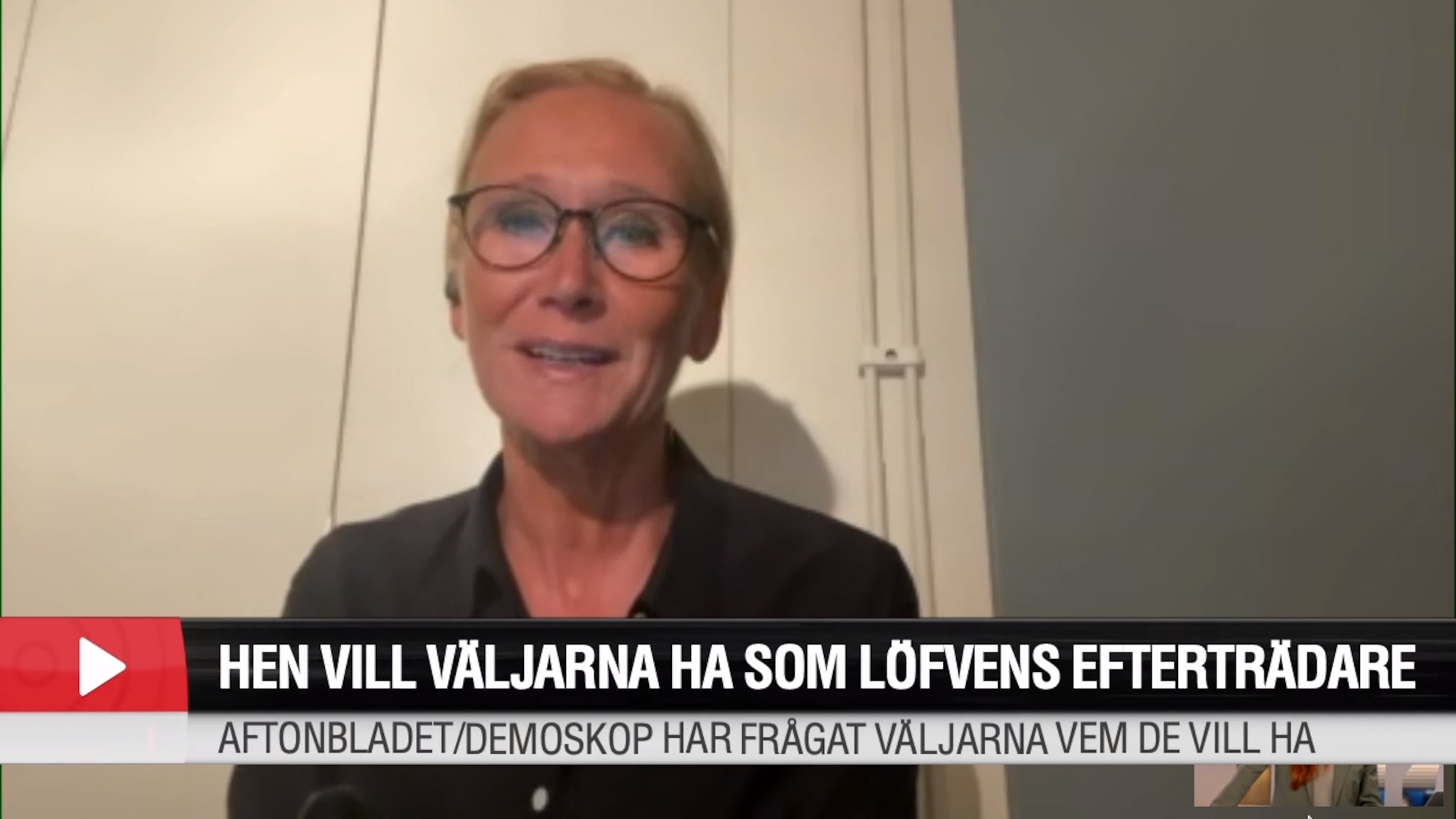 Hon är väljarnas favorit till att efterträda Löfven: "Kr...