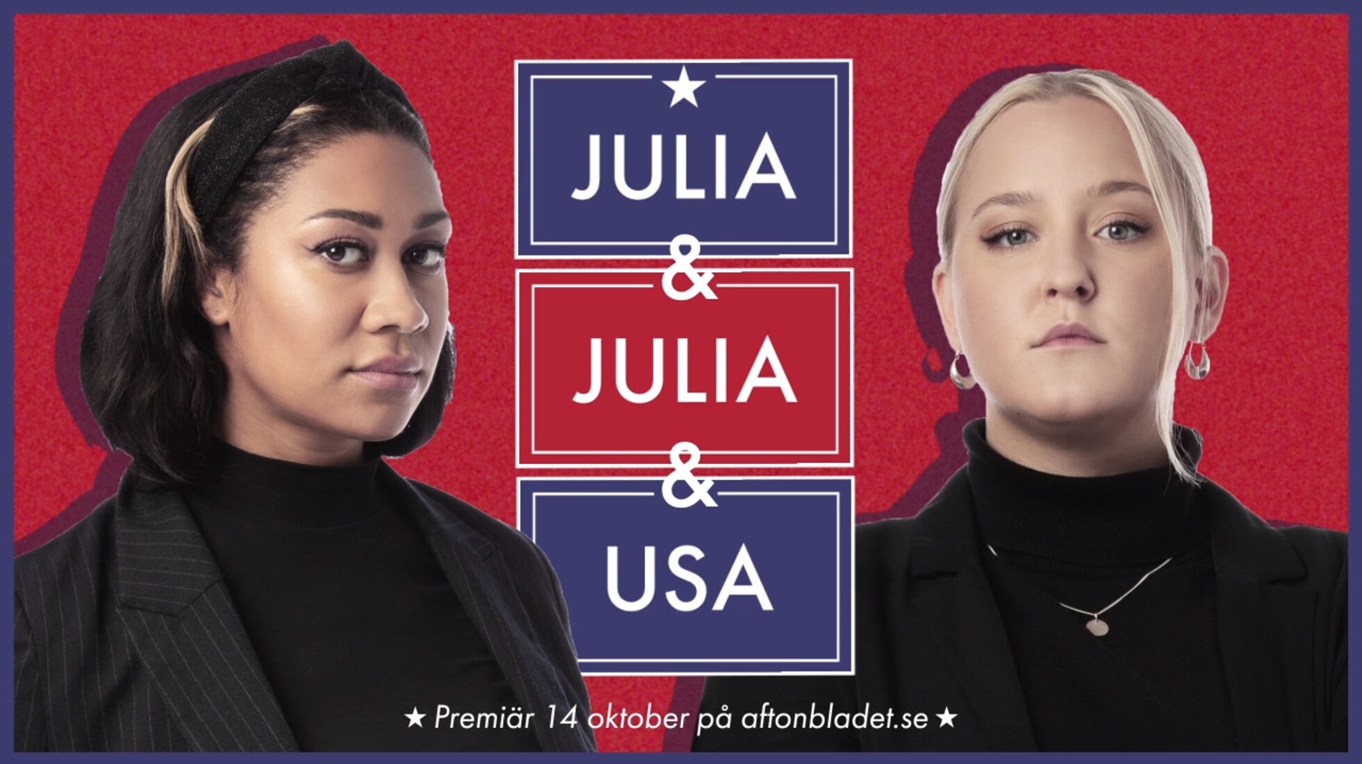 Nytt program om USA-valet: Julia & Julia & USA