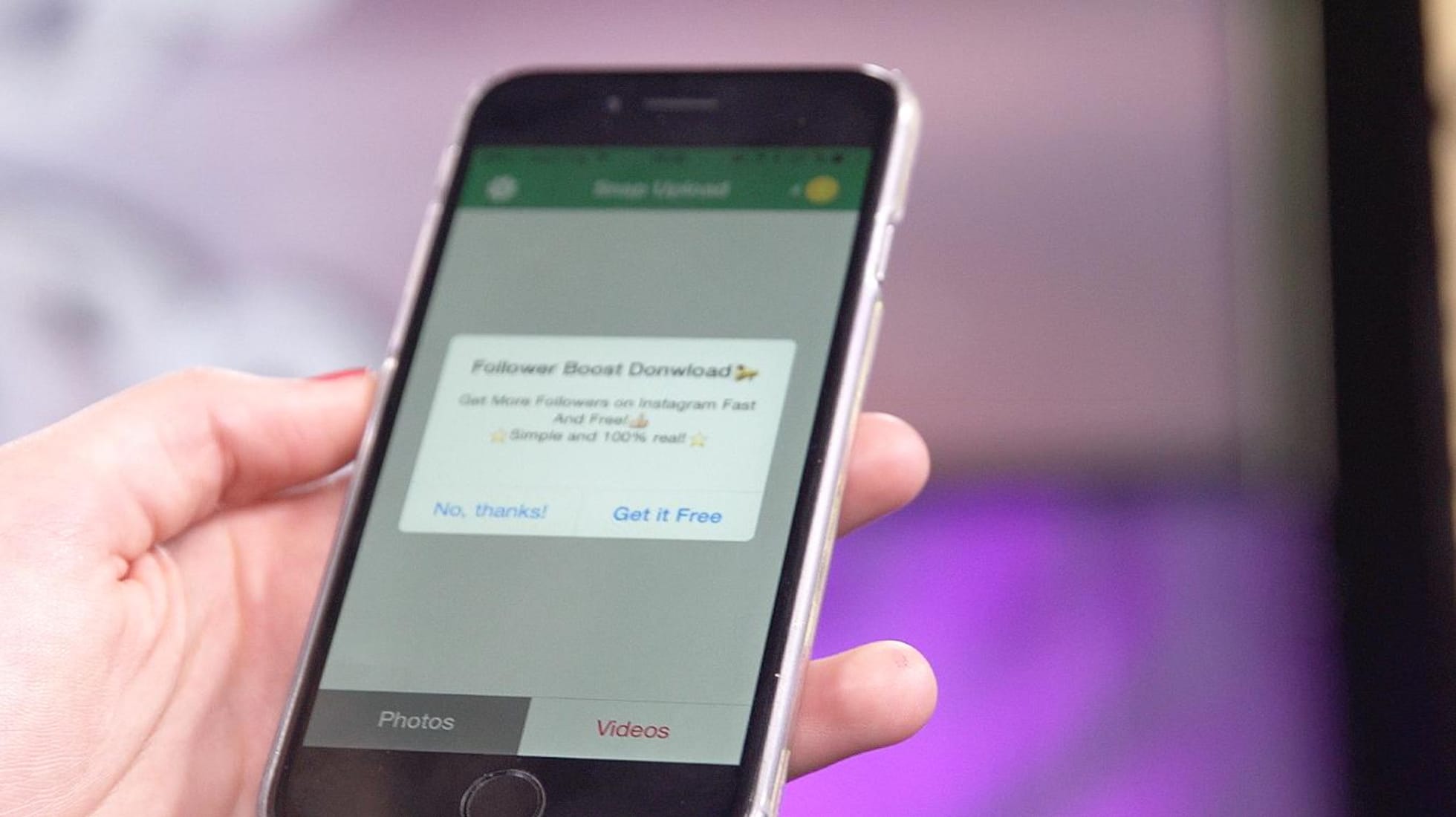 Snapchat Tryck För Att Ladda