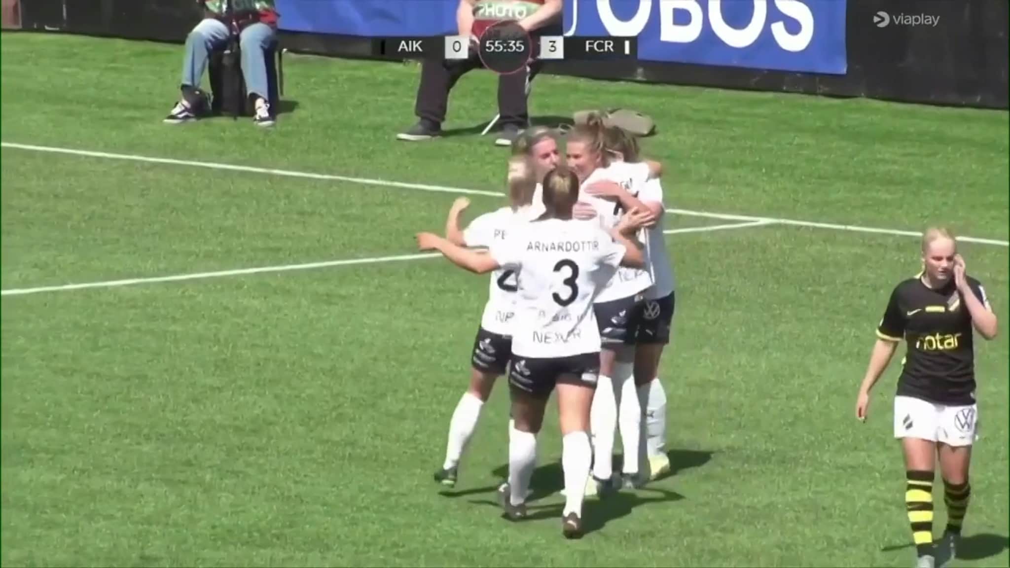 Rosengård krossade AIK – se alla mål här