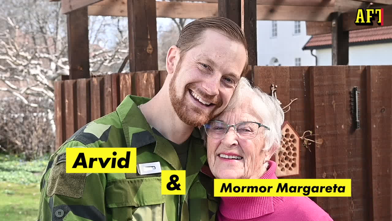 Gift vid första ögonkastet-Arvids intima relation med mormor Foto