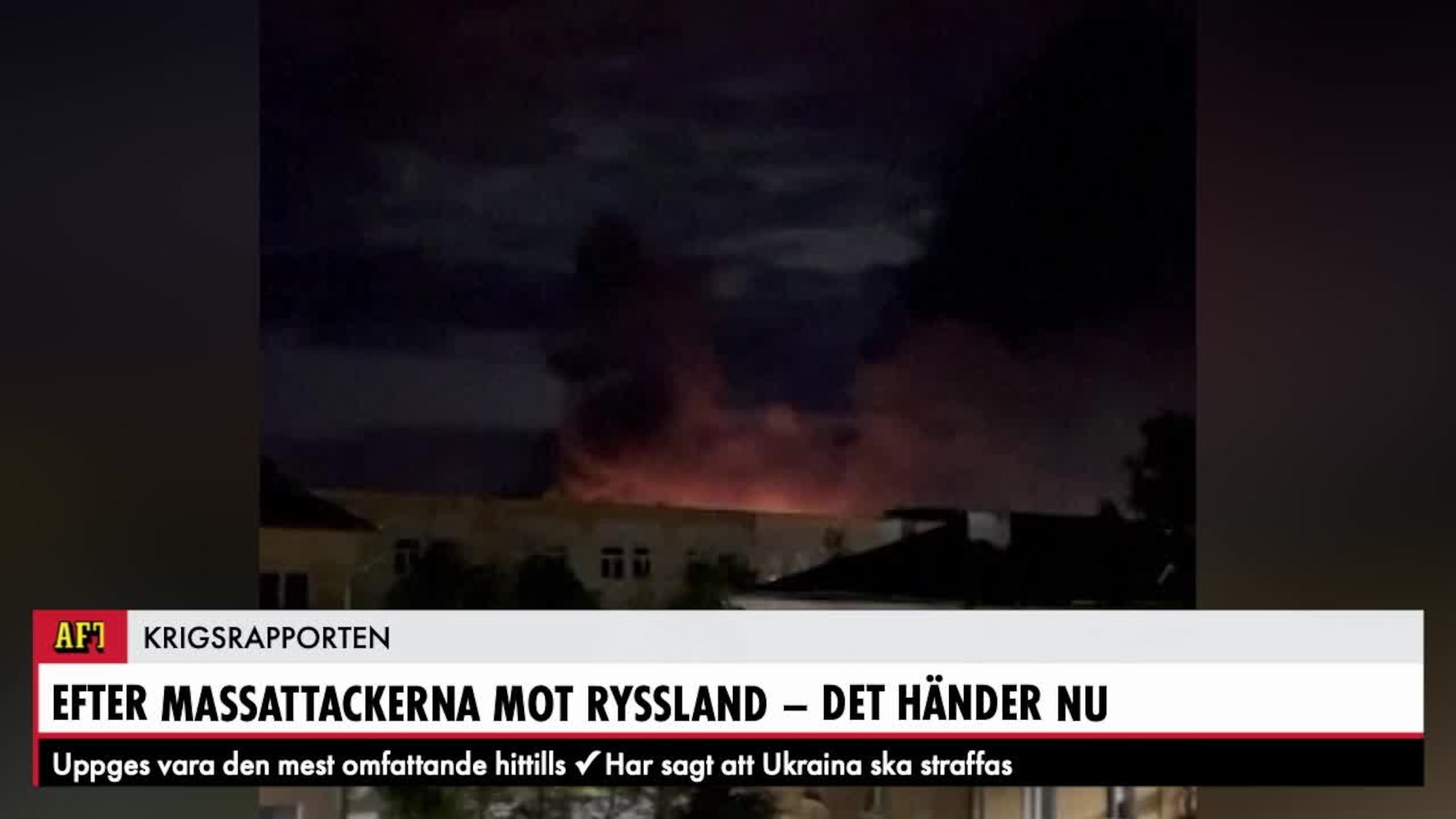 Överstelöjtnanten om attackerna mot Ryssland: ”Inte nödv...